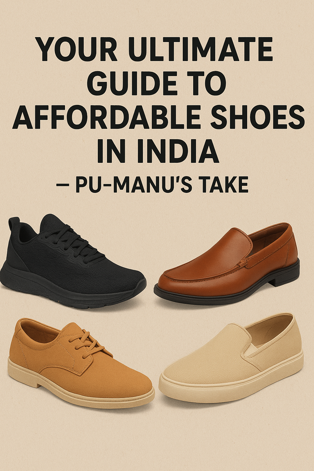 Your Ultimate Guide to Affordable Shoes in India – PU-MANU’s Take